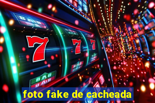 foto fake de cacheada