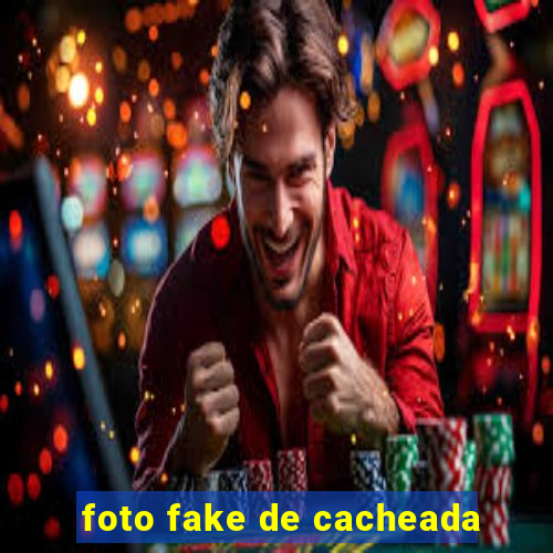 foto fake de cacheada