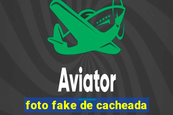 foto fake de cacheada