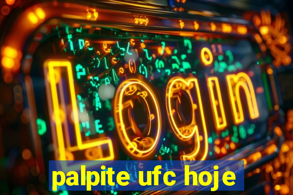 palpite ufc hoje
