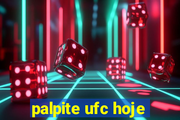 palpite ufc hoje