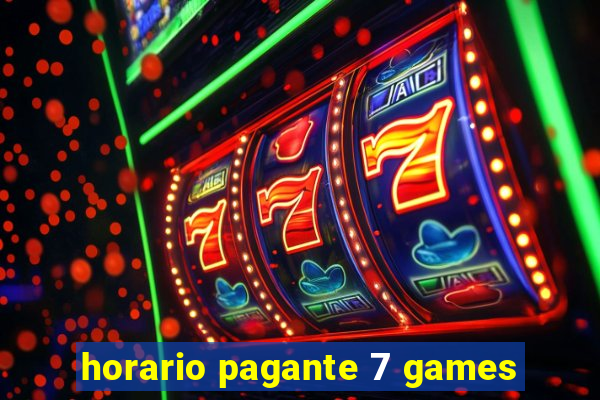 horario pagante 7 games