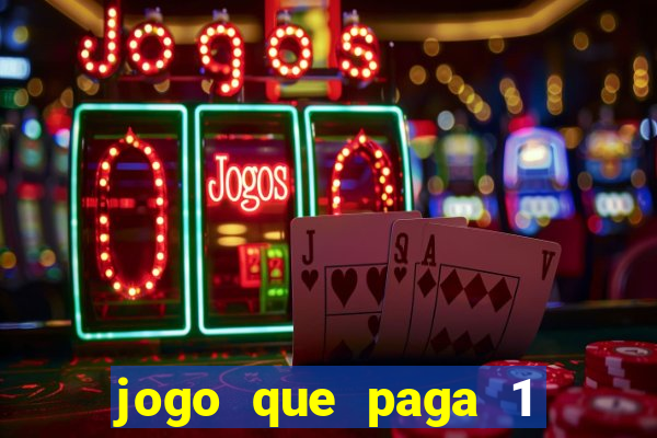 jogo que paga 1 real no pix