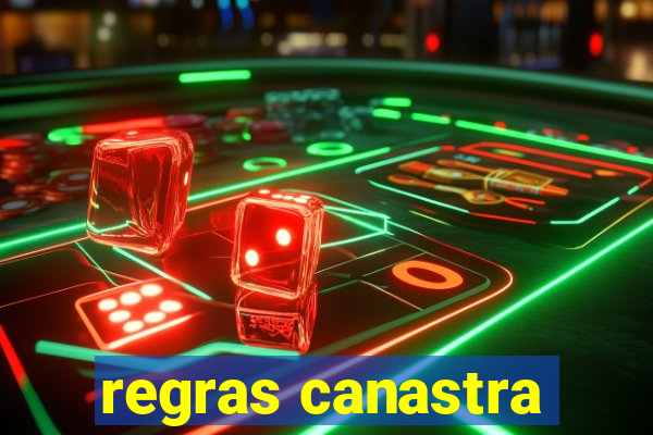 regras canastra