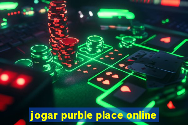 jogar purble place online
