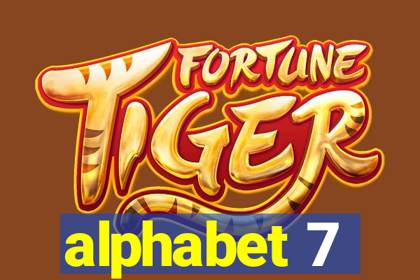 alphabet 7