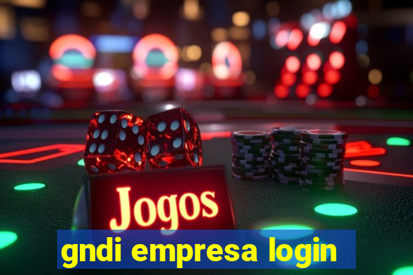 gndi empresa login