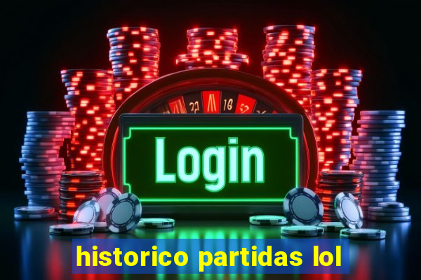 historico partidas lol