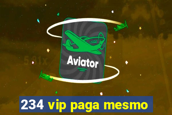 234 vip paga mesmo