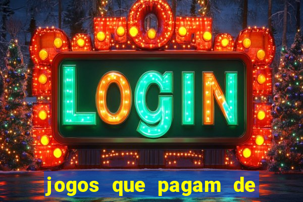jogos que pagam de verdade no pix 2024