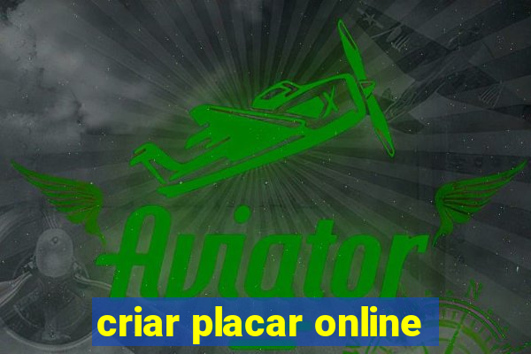 criar placar online