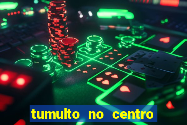tumulto no centro de porto alegre hoje