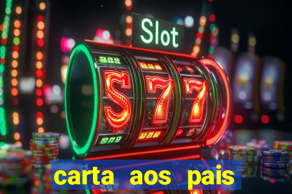 carta aos pais rubem alves
