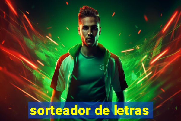 sorteador de letras