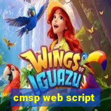 cmsp web script