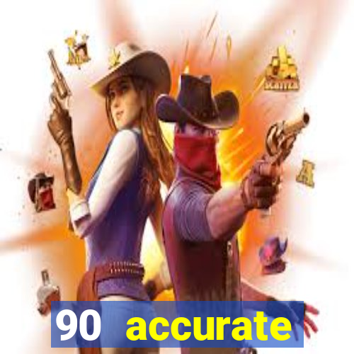90 accurate football predictions