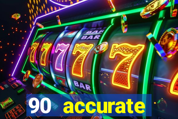 90 accurate football predictions