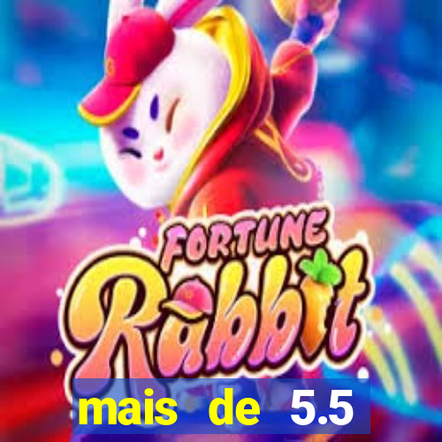 mais de 5.5 escanteios o que significa