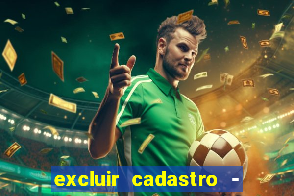 excluir cadastro - casas bahia