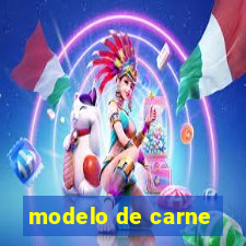 modelo de carne
