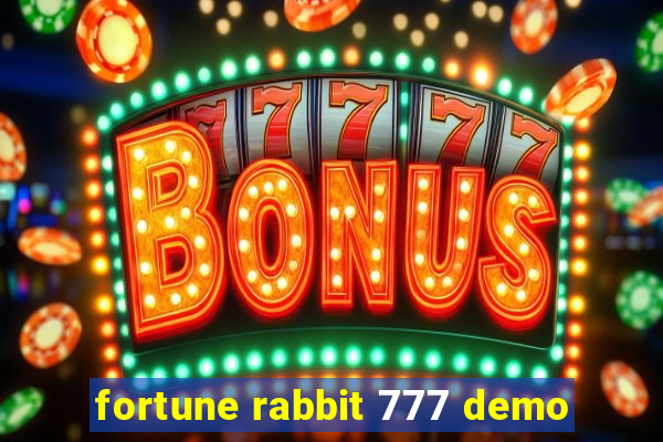 fortune rabbit 777 demo