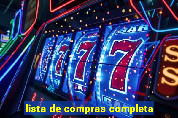 lista de compras completa