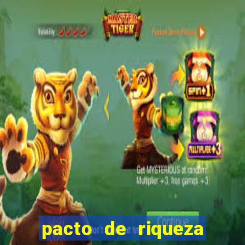 pacto de riqueza com oxum