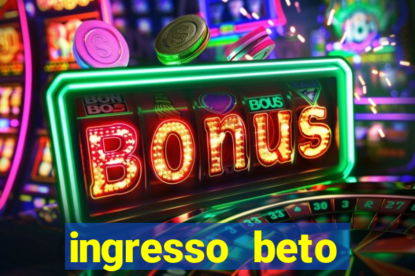 ingresso beto carrero com desconto