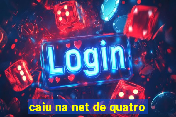 caiu na net de quatro