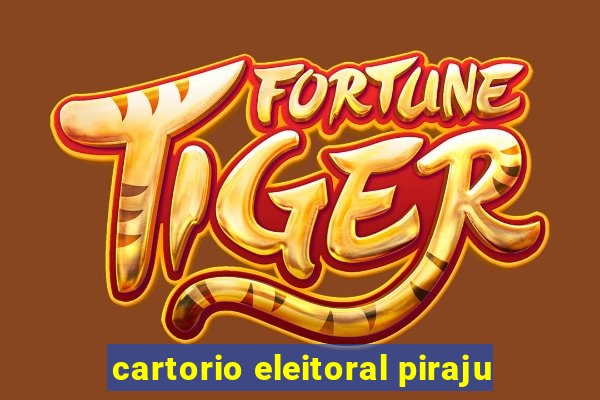 cartorio eleitoral piraju
