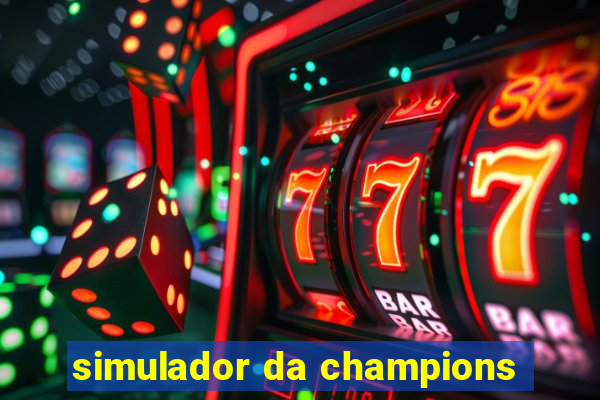 simulador da champions