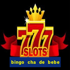 bingo cha de bebe cartelas para imprimir