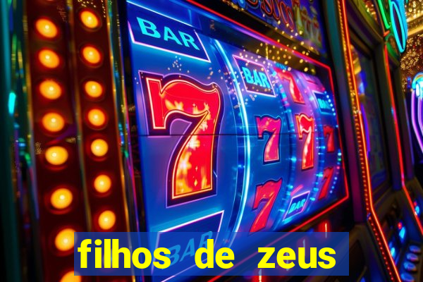 filhos de zeus mitologia grega