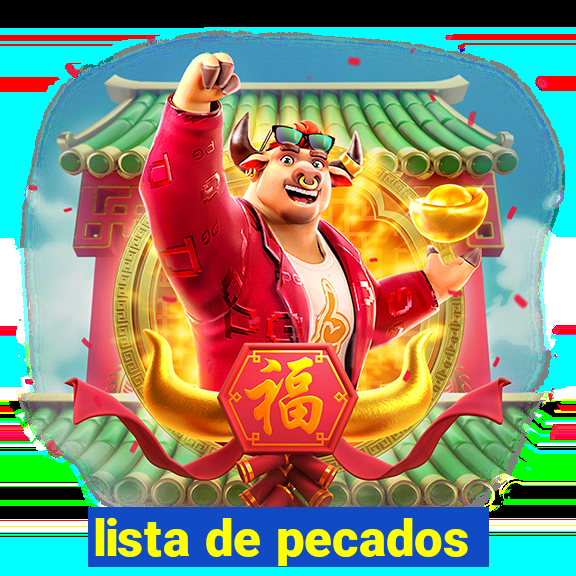 lista de pecados