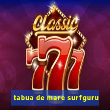 tabua de mare surfguru