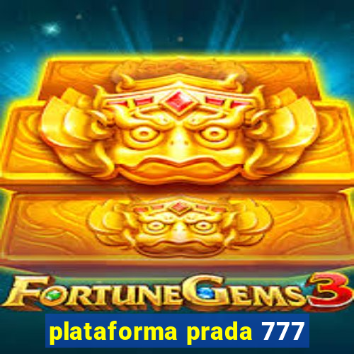 plataforma prada 777