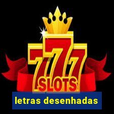 letras desenhadas