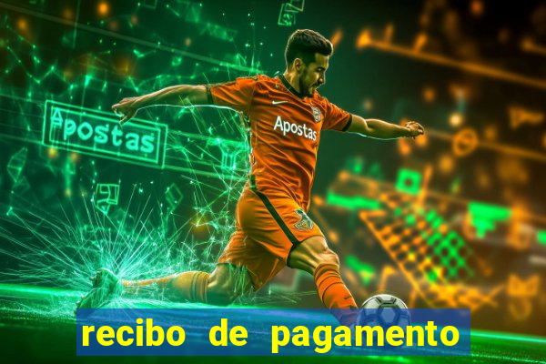 recibo de pagamento modelo word