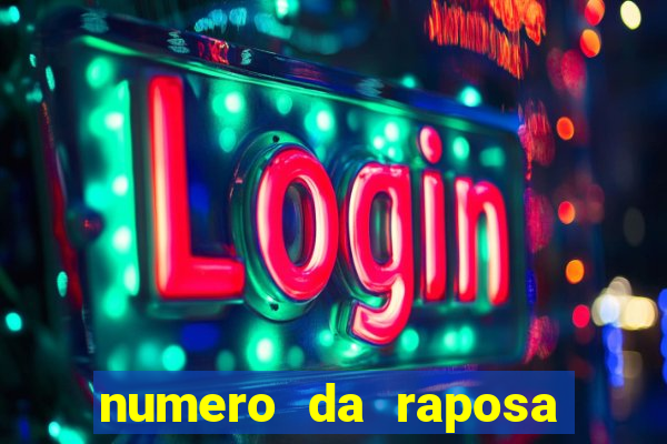 numero da raposa jogo do bicho