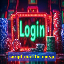 script matific cmsp