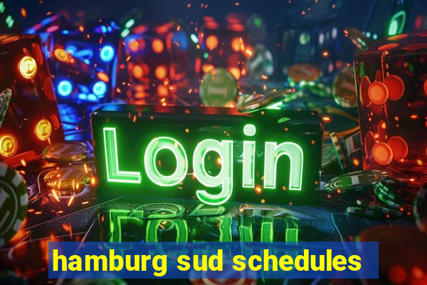 hamburg sud schedules