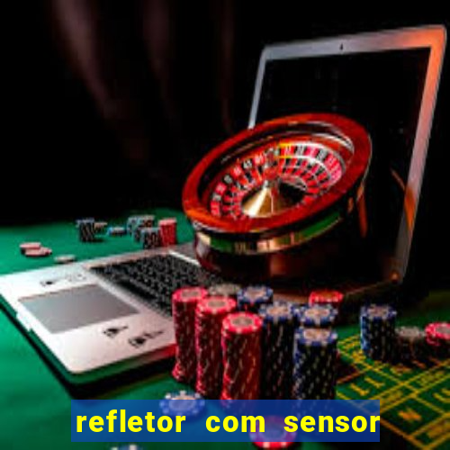 refletor com sensor noturno como instalar