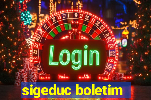 sigeduc boletim