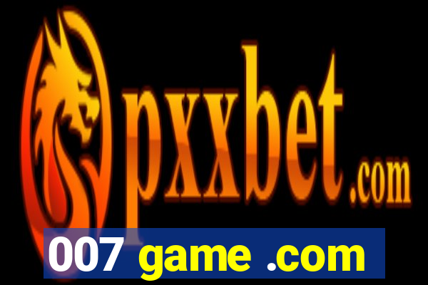 007 game .com