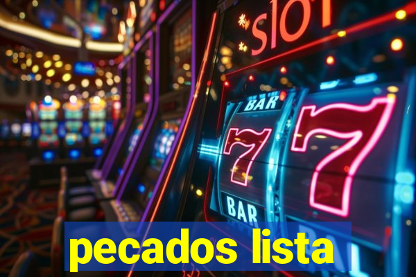 pecados lista
