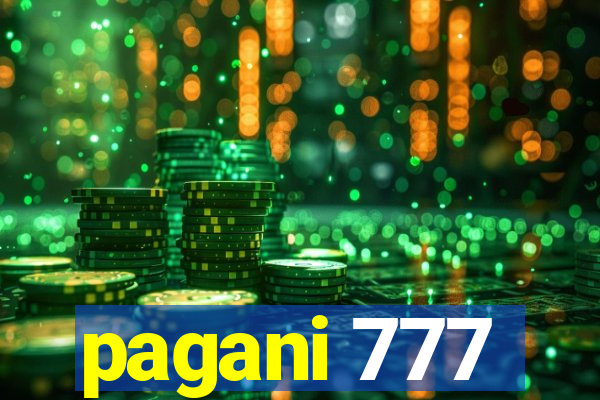 pagani 777