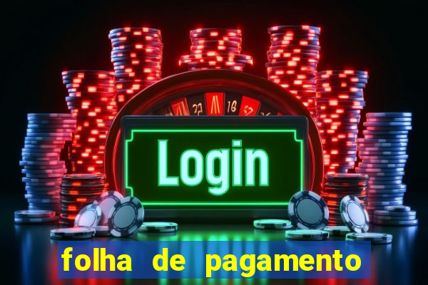 folha de pagamento para preencher word