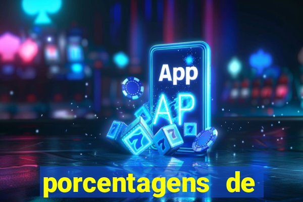 porcentagens de jogos pagantes