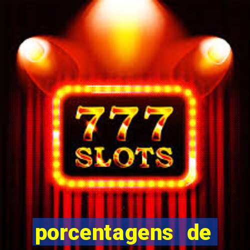 porcentagens de jogos pagantes