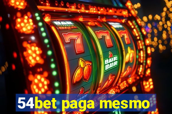 54bet paga mesmo